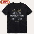 Official ND Lou Holtz Ability Motivation Attitude Quote T-Shirt