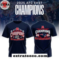 Official NY Patriots AFC East Champions 2025 We Are Patriots Logo Hoodie T-Shirt