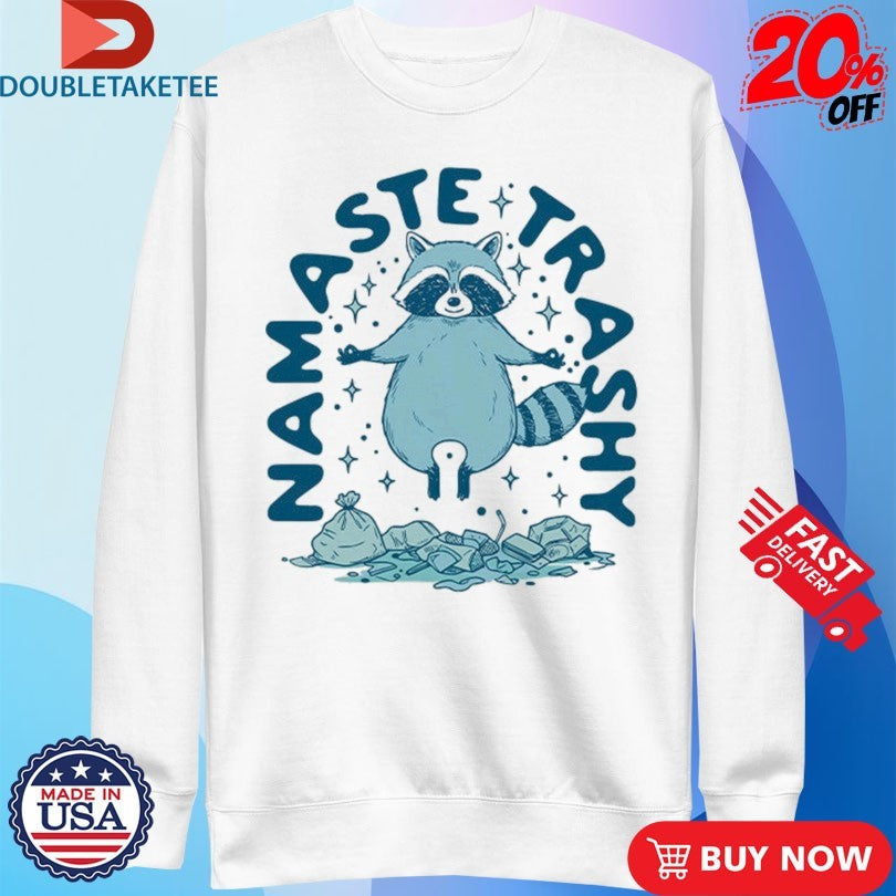 Official Namaste Trashy Raccoon Shirts
