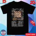 Official Napalm Death Summer Tour 2026 Shirts