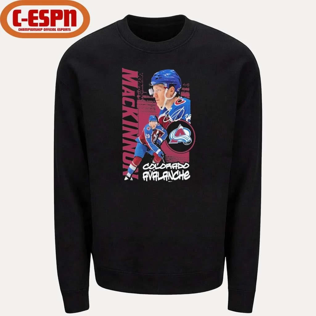 Official Nathan MacKinnon Colorado Avalanche Vintage Playmaker T-Shirt