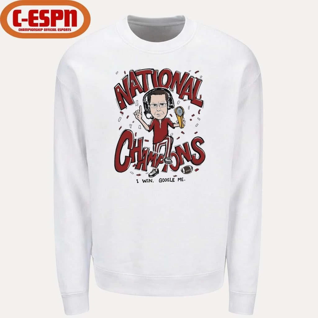 Official National Champions Curt Cignetti I Win, Google Me T-Shirt