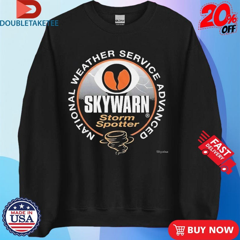 Official National Weather Service Advanced Skywarn Storm Spotter Eye Shirts