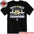 Official Navy Midshipmen Back 2 Back Commander-in-Chief’s Trophy Champions 2024-2025 Logo T-Shirt