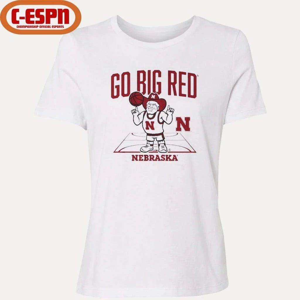 Official Nebraska Basketball Herbie Mascot Shirt