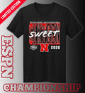 Official Nebraska Cornhuskers 2026 NCAA Men’s Basketball Tournament March Madness Sweet 16 T-Shirt