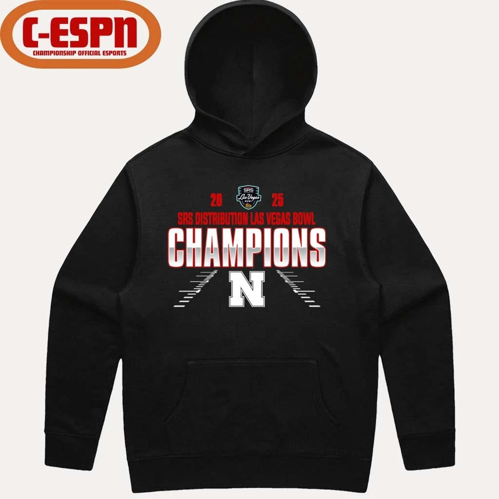 Official Nebraska Huskers Las Vegas Bowl Champions 2025 Shirt