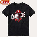 Official Nebraska Huskers SRS Distribution Las Vegas Bowl Champions T-shirt