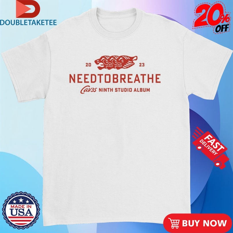 Official Needtobreathe Caves Ninth Studio Album Shirts