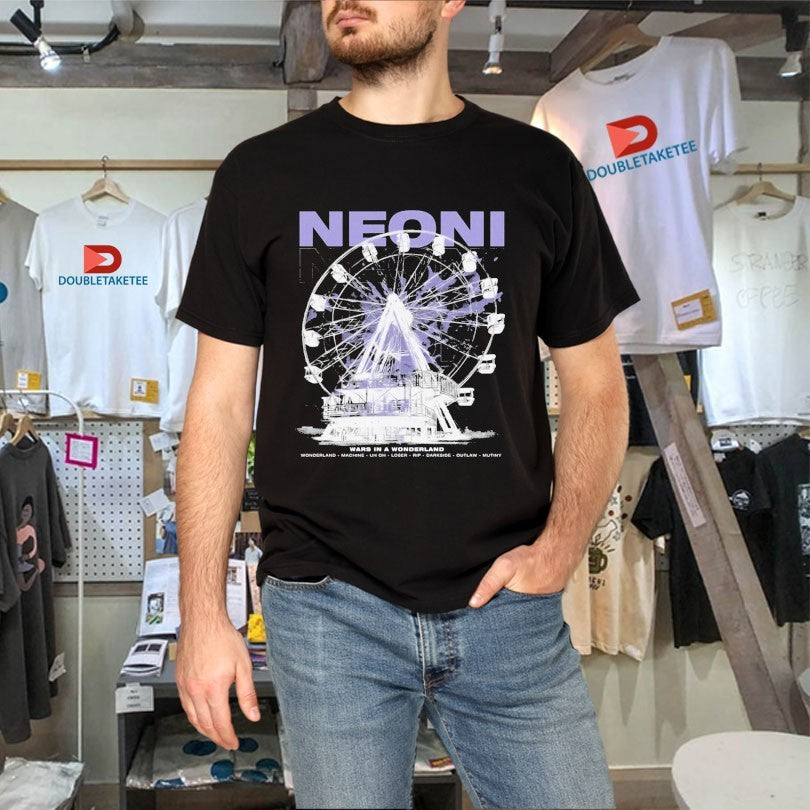 Official Neoni Wars In Wonderland Album Shirts
