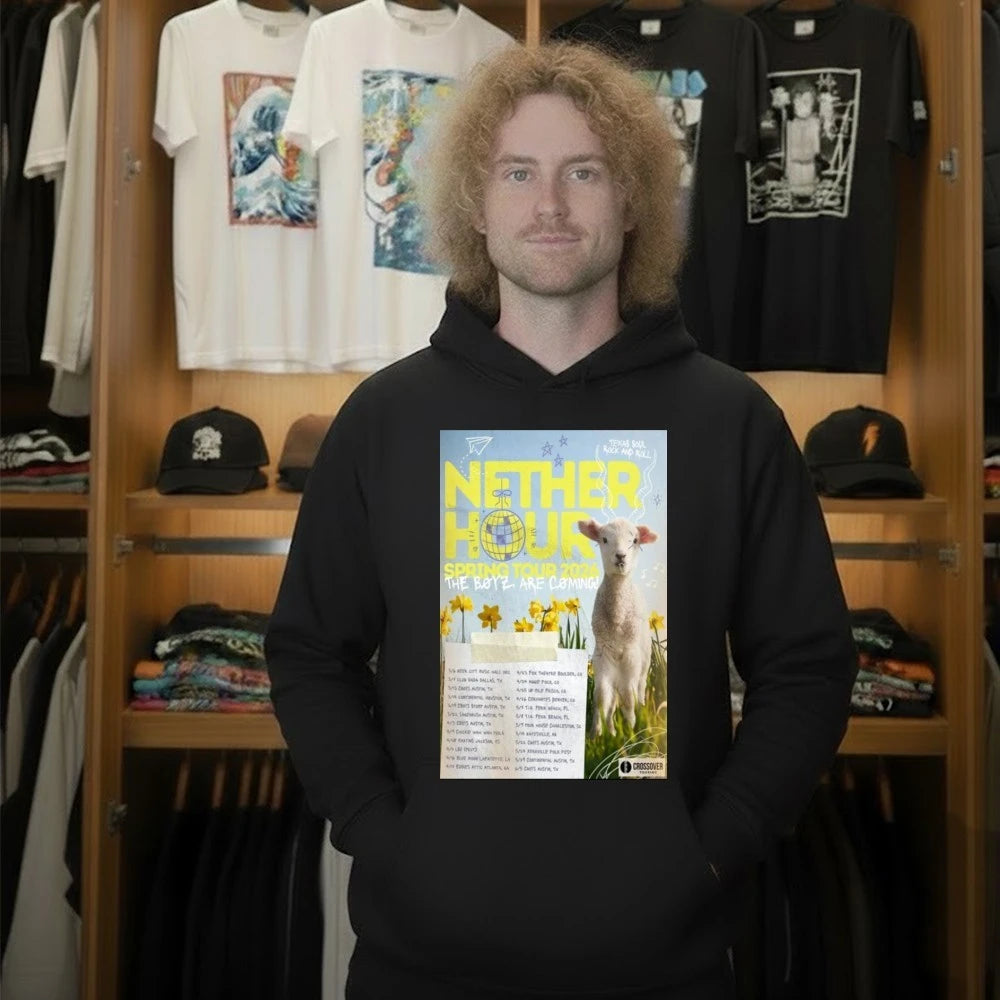 Official Nether Hour Spring Tour 2026 Poster Shirt