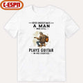 Official Never Underestimate A Man Who Still Plays Guitar In His Eighties Classic T-Shirt