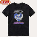 Official Never Underestimate A Woman Who Understands Basketball And Loves Arizona Basketball Heart Shirt