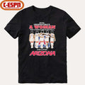 Official Never Underestimate A Woman Who Understands Basketball And Loves Arizona Men’s Basketball Shirt