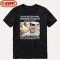 Official Never Underestimate An Old Man Who Is Still A Plumber In His Seventies Shirt