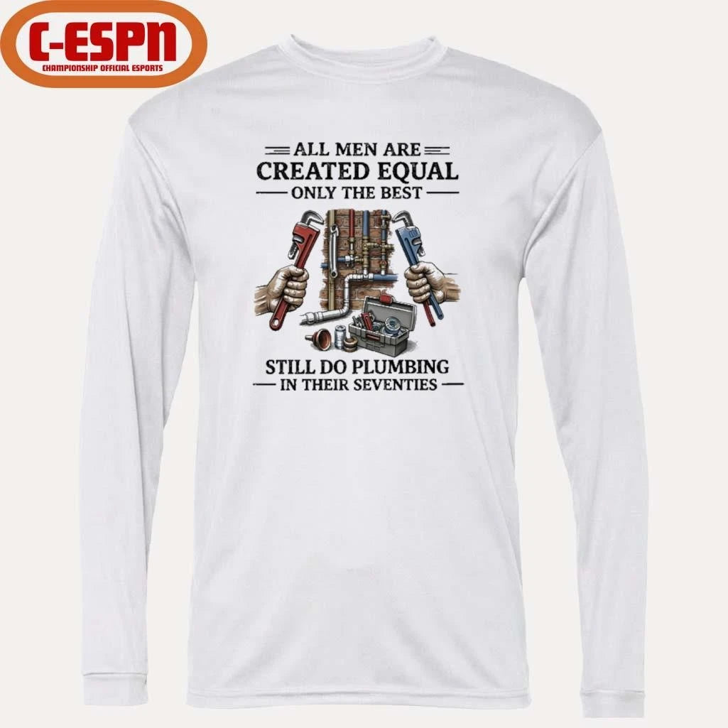 Official Never Underestimate An Old Man Who Still Do Plumbing In His Seventies Shirt