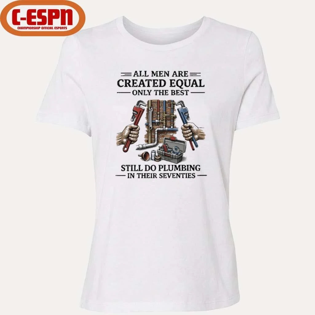 Official Never Underestimate An Old Man Who Still Do Plumbing In His Seventies Shirt
