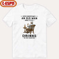 Official Never Underestimate An Old Man Who Still Drink In His Eighties Shirt