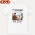 Official Never Underestimate An Old Woman Who Is Still Painting In Her Eighties Shirt