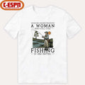 Official Never Underestimate An Old Woman Who Still Goes Fishing In Her Sixties Shirt