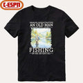 Official Never Underestimate Old Man Who Still Goes Fly Fishing In His Seventies Shirt