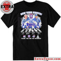 Official New York Giants 100 Years Team 1925-2025 Thank You For The Memories Signature And Logo Shirt