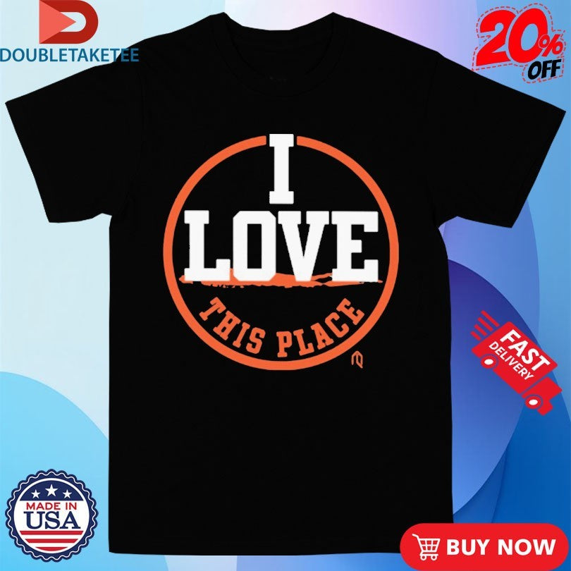 Official New York Islanders I Love This Place Shirts