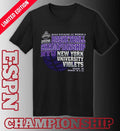Official New York University Violets 2026 NCAA DIII Women’s Basketball Championship Shirt