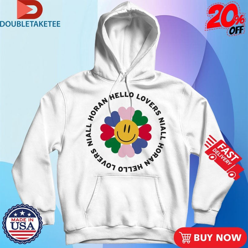 Official Niall Horan Hello Lovers Flower Hearts Shirts