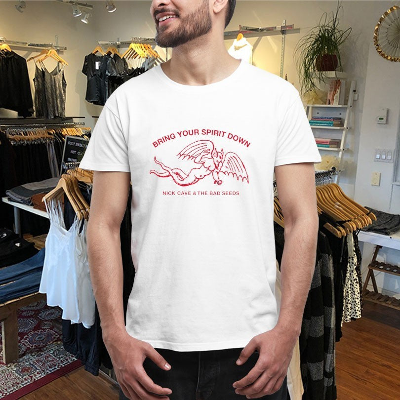Official Nick Cave &amp; The Bad Seeds Bring Your Spirit Down Devil Shirts