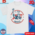 Official Nick Fuentes I Am America First Crucifix Shirts