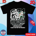 Official Nick Mangolda New York Jets 2006 2016 Thank You For The Memories Signature Shirts