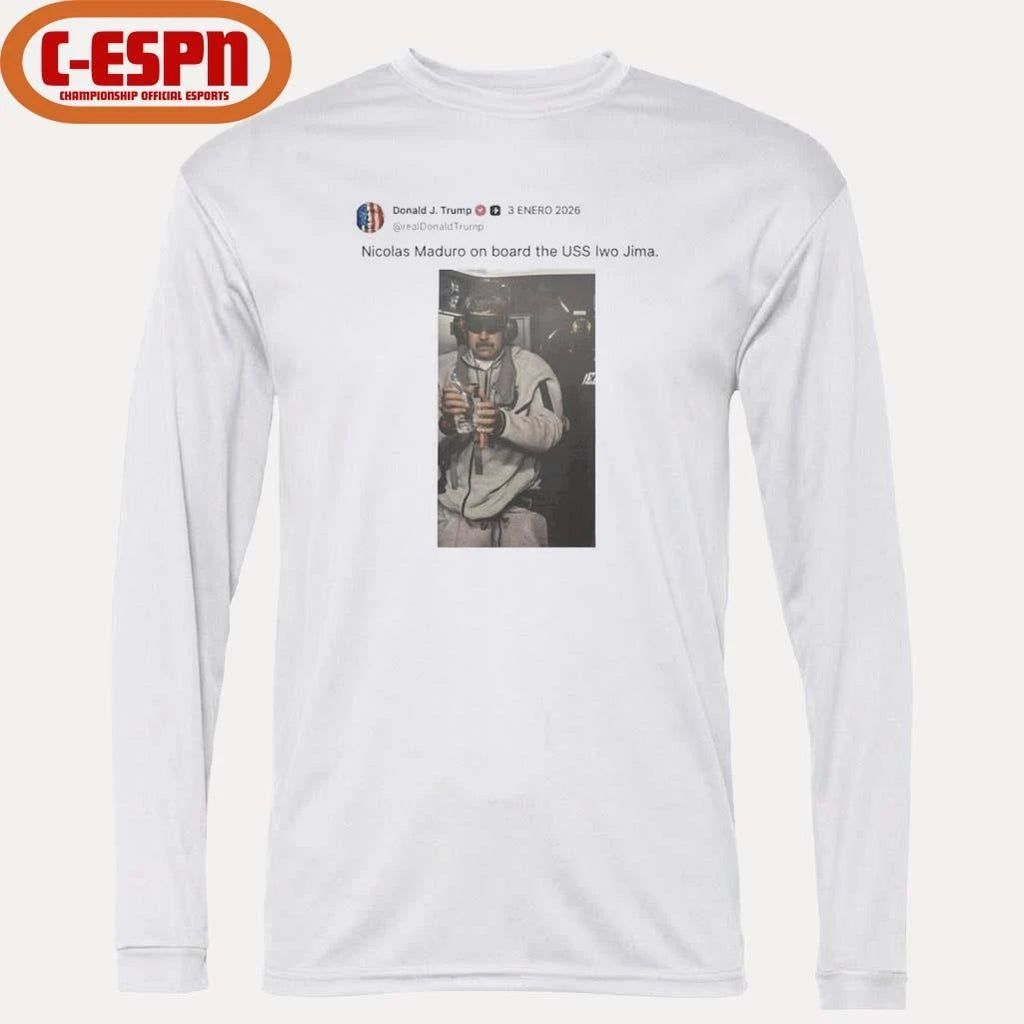Official Nicolas Maduro Arrested Meme Photo T-Shirt