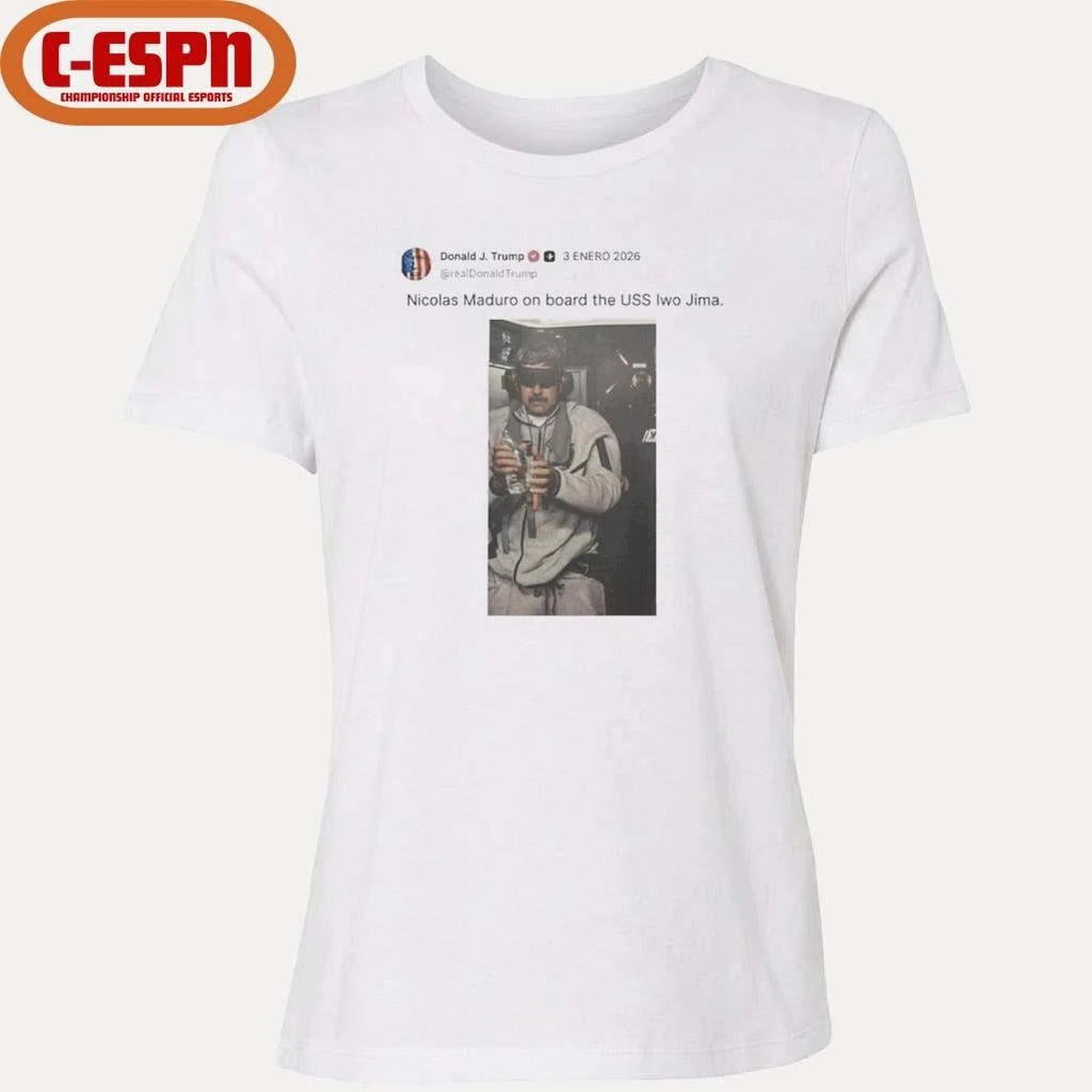 Official Nicolas Maduro Arrested Meme Photo T-Shirt