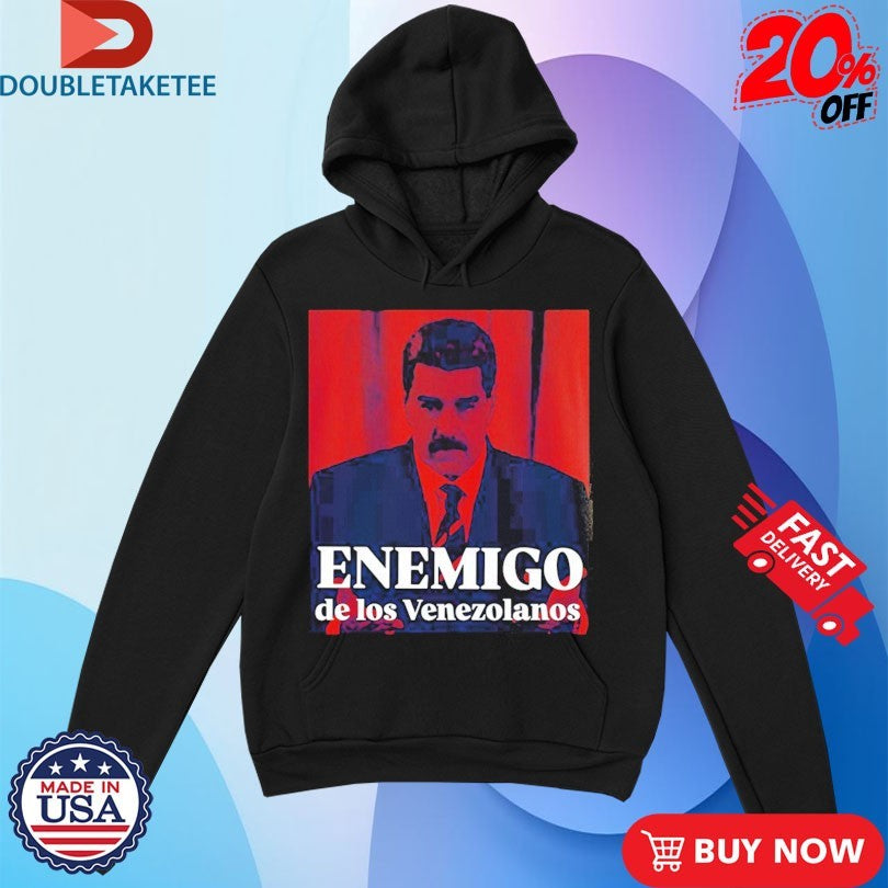 Official Nicolás Maduro Enemigo De Los Venezolanos Political Protest Venezuela Opposition Shirts