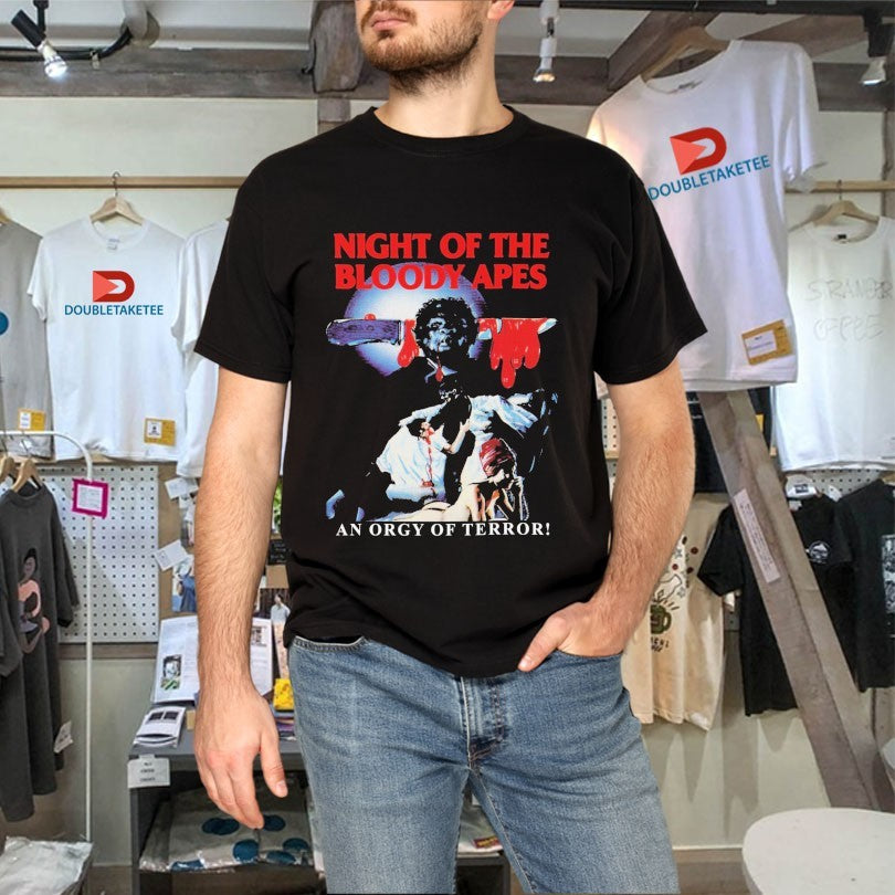 Official Night Of The Bloody Apes An Orgy Of Terror Knife Shirts