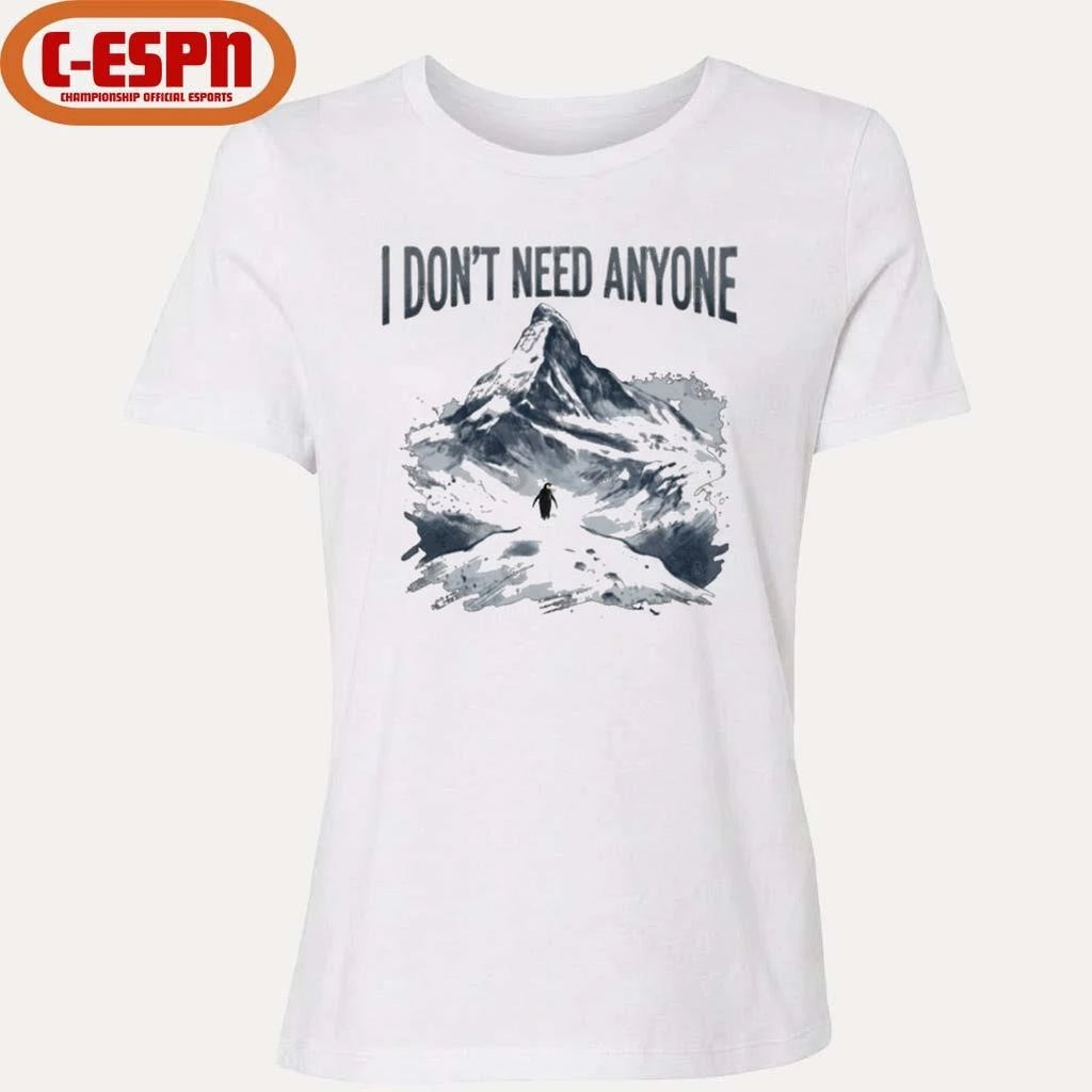 Official Nihilist Penguin I Don’t Need Anyone Shirt