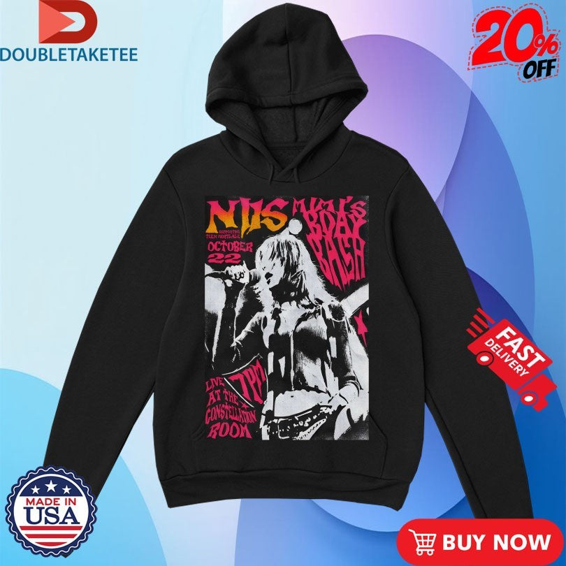 Official Niis Live At The Constellation Room Oct 22 2025 Santa Ana Event Shirts