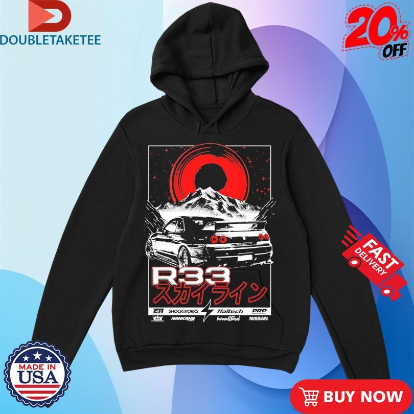 Official Nissan Skyline R33 Mountain Shirts