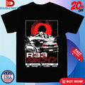 Official Nissan Skyline R33 Mountain Shirts