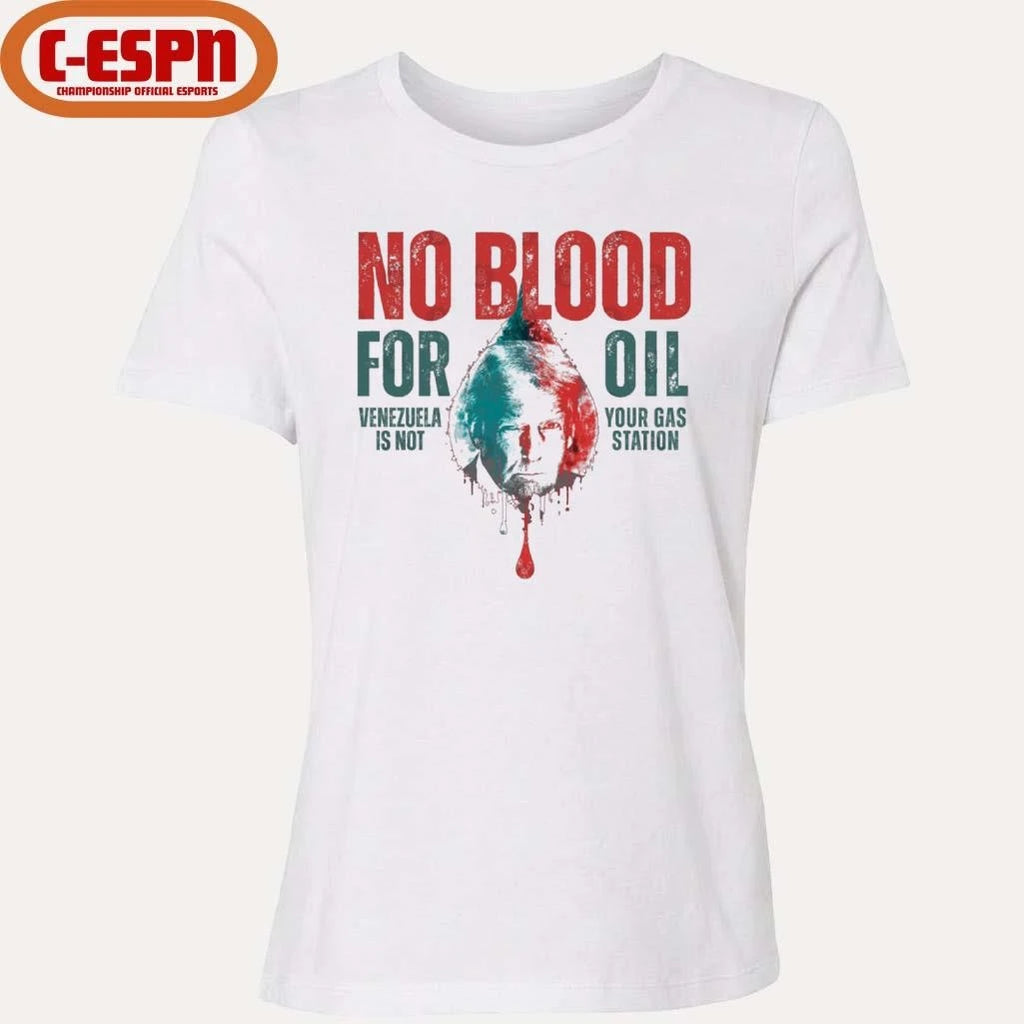 Official No Blood For Oil Trump T-Shirt