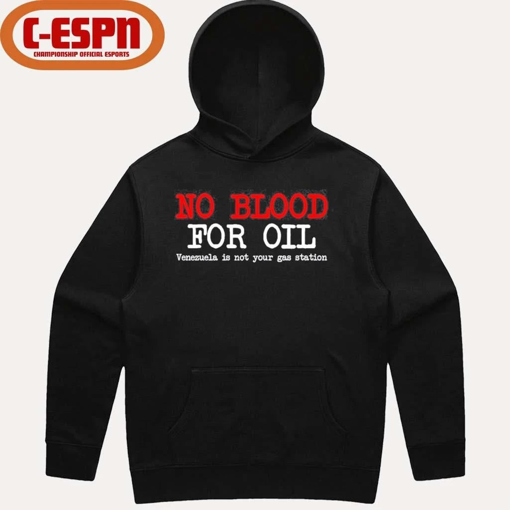 Official No Blood For Oil Venezuela T-Shirt