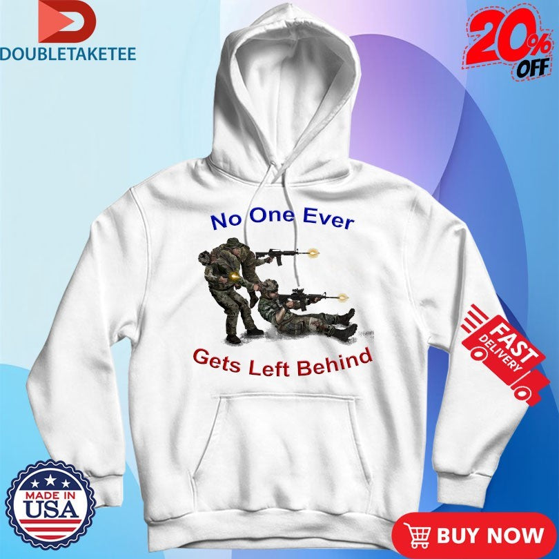 Official No One Ever Gets Left Behind Veterans Shirts