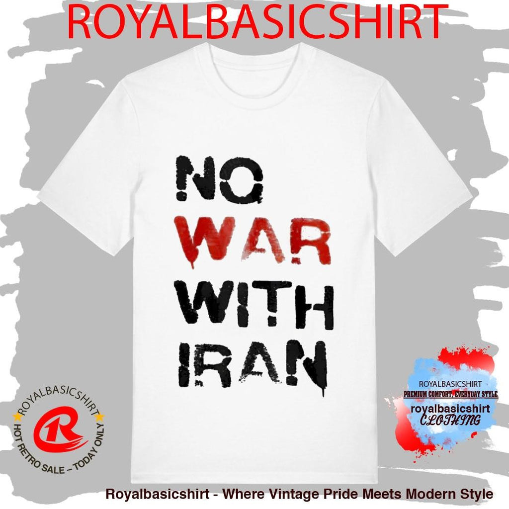 Official No War With Iran Shirt
