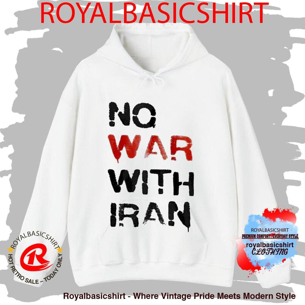 Official No War With Iran Shirt