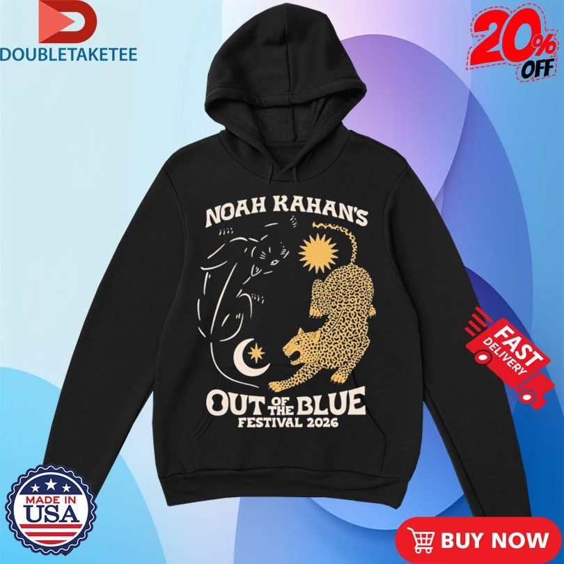 Official Noah Kahan 2026 Out Of The Blue Festival Shirts