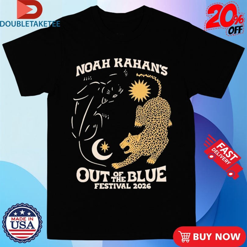 Official Noah Kahan 2026 Out Of The Blue Festival Shirts