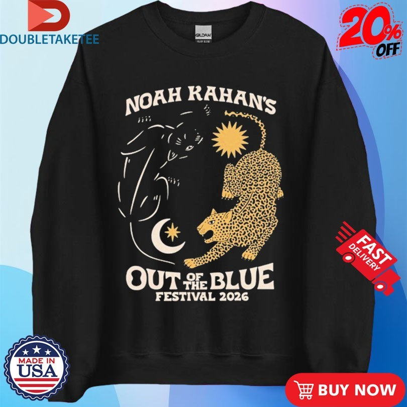 Official Noah Kahan 2026 Out Of The Blue Festival Shirts