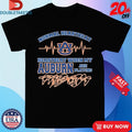Official Normal Heartbeat Heartbeat When My Auburn Tigers Are Playing Shirts