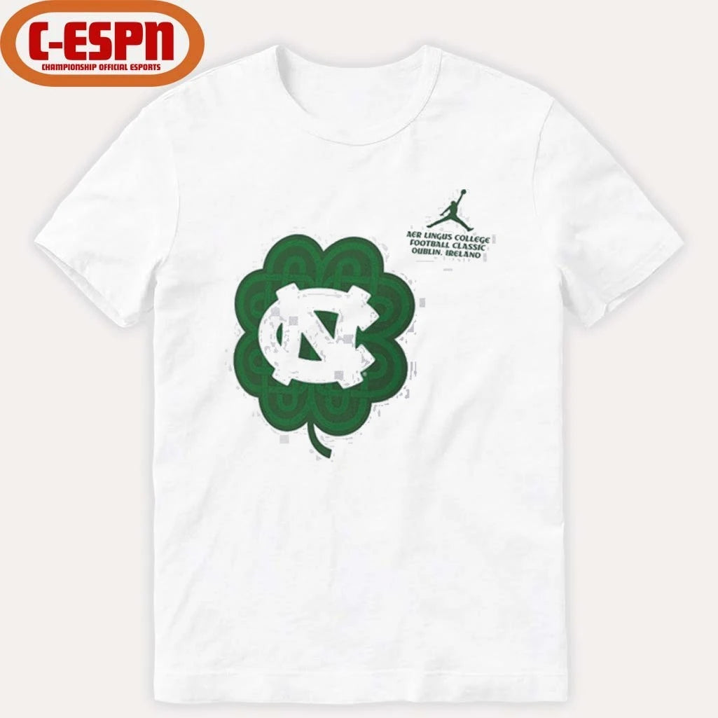 Official North Carolina Tar Heels Aer Lingus Football Core Shirt